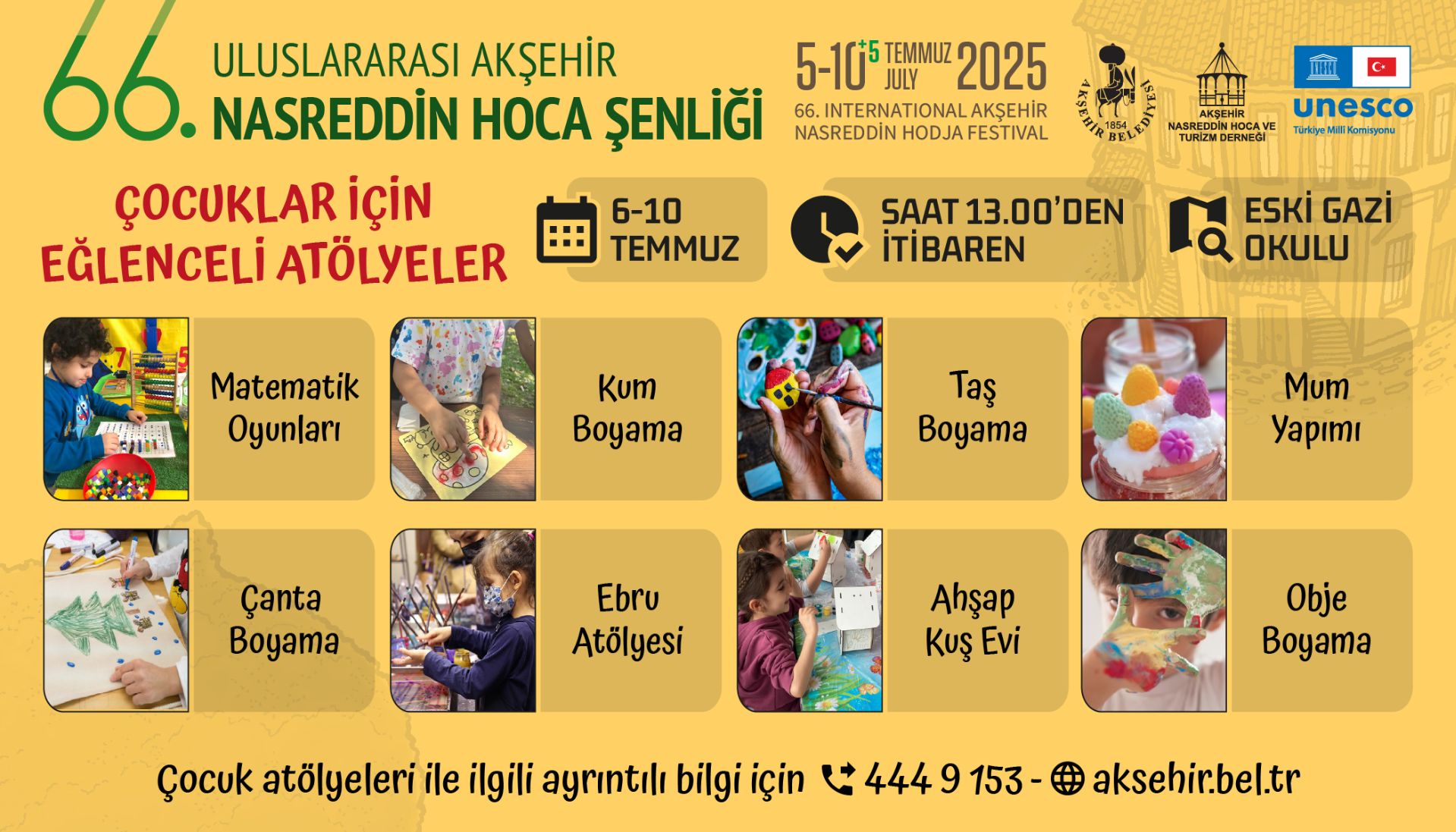 Atolyeler cocuk Yatay